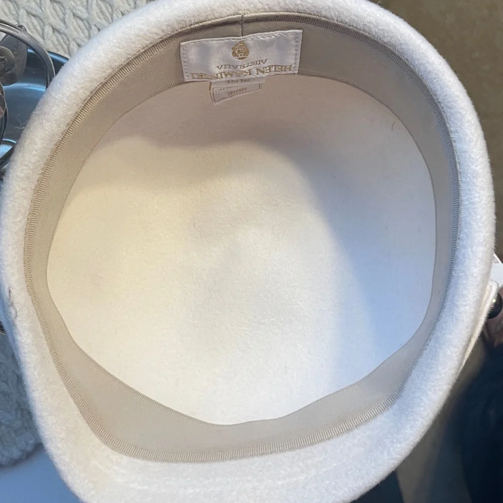 HELEN KAMINSKI WOOL NEWSBOY CAP